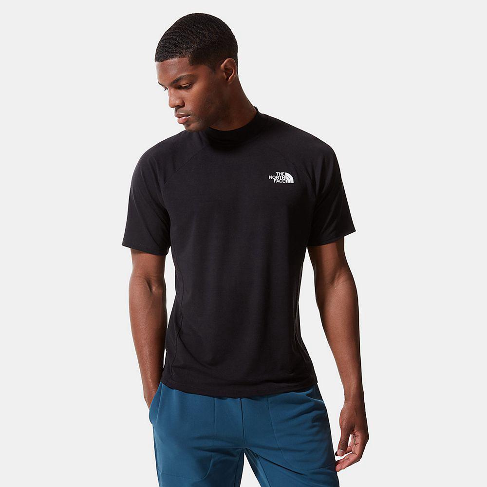 The North Face Tekware Ανδρικα T Shirt - Μαυρα (BRLZ42173)